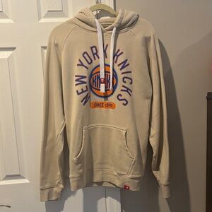 New York Knicks Cream Hoodie